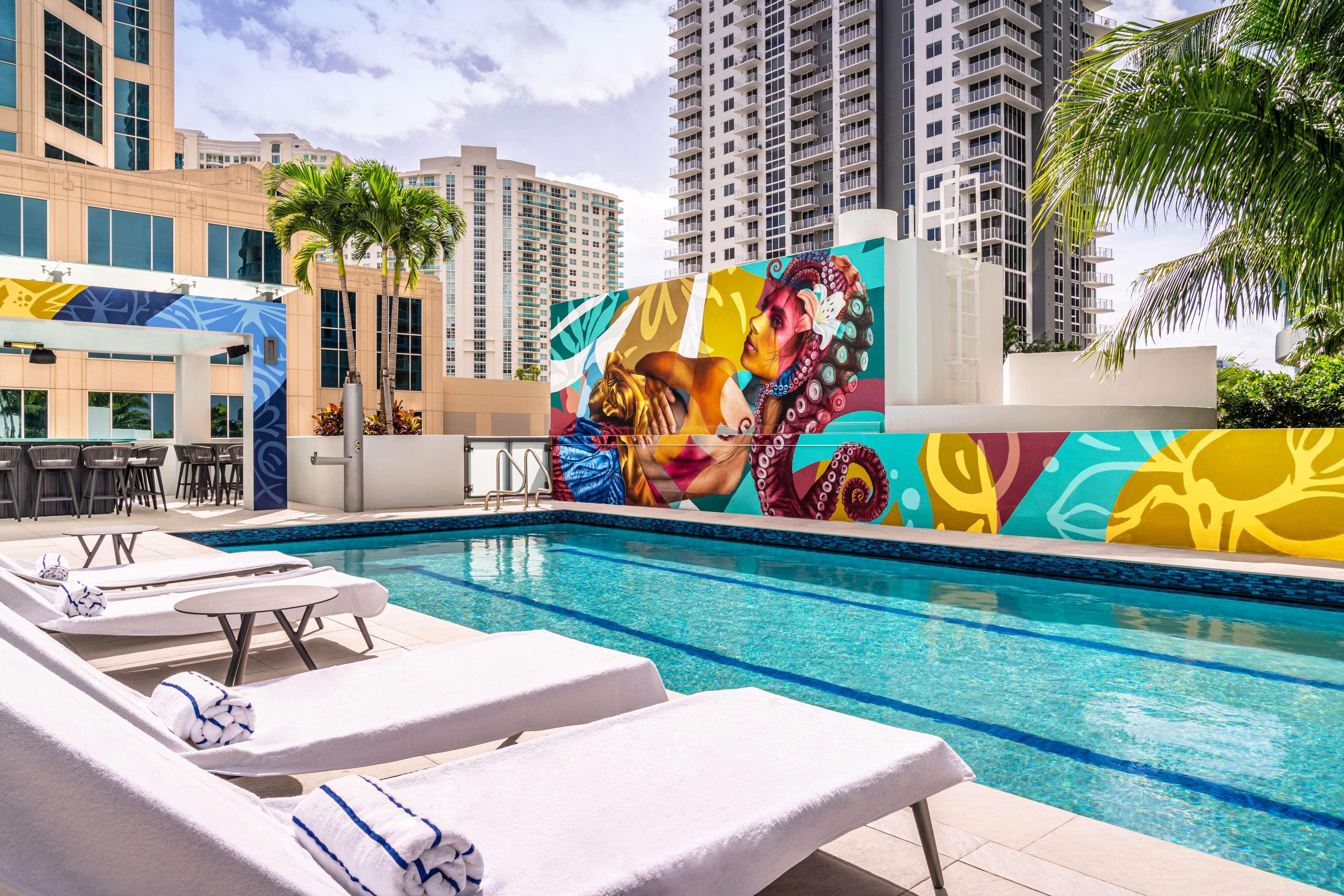 Hyatt Centric Las Olas Fort Lauderdale Hotell Exteriör bild