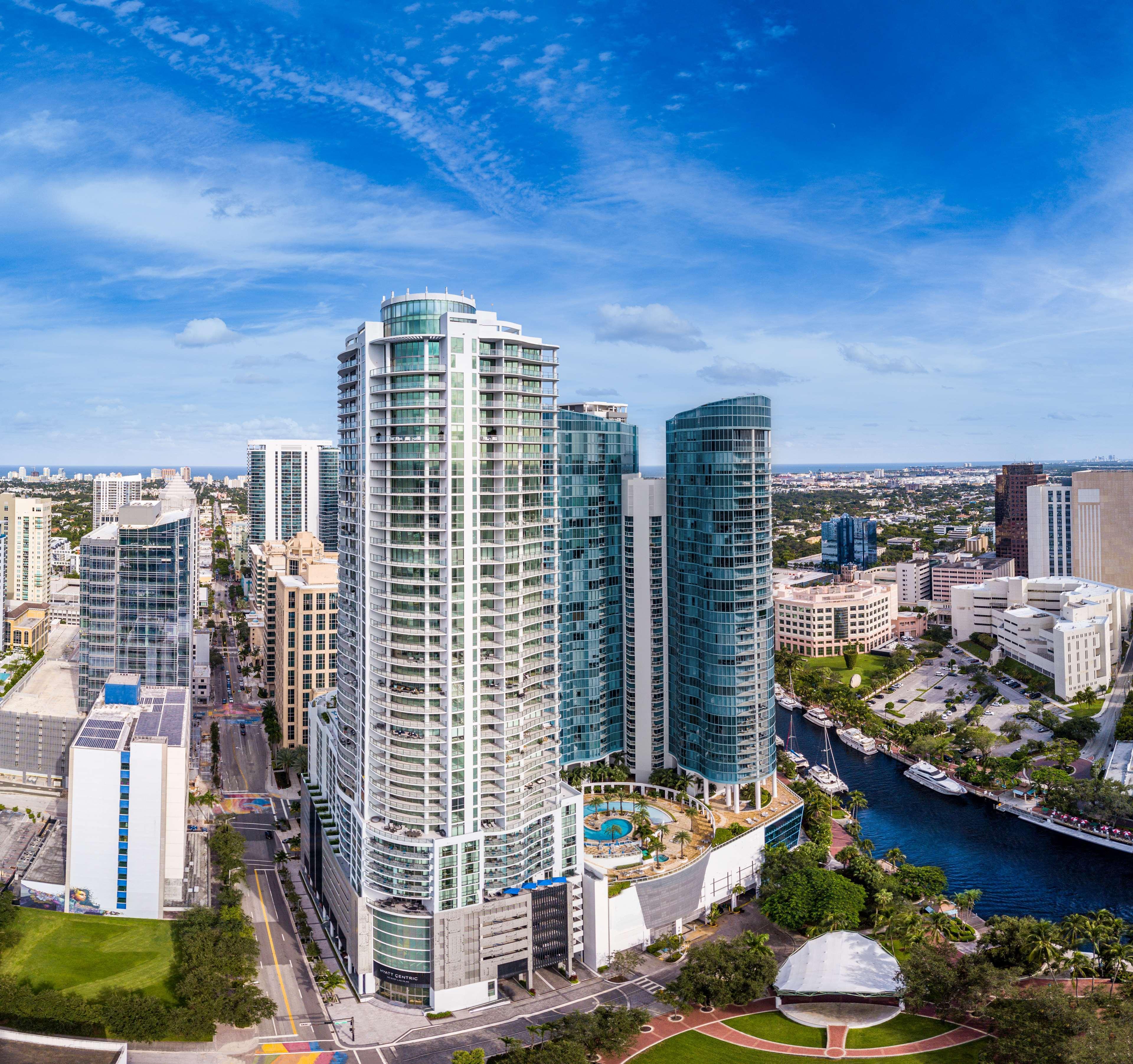 Hyatt Centric Las Olas Fort Lauderdale Hotell Exteriör bild