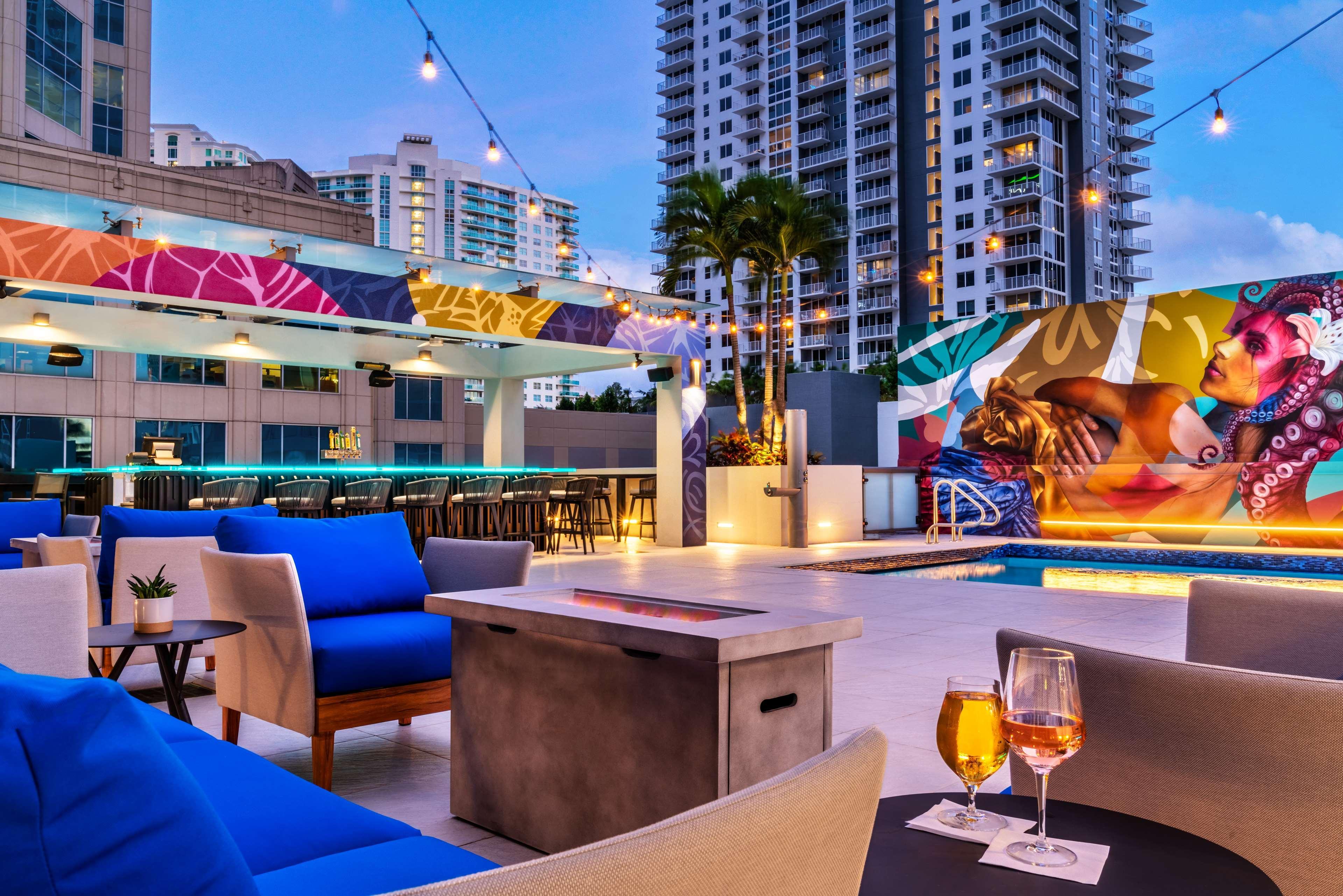 Hyatt Centric Las Olas Fort Lauderdale Hotell Exteriör bild